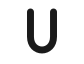 Letter U